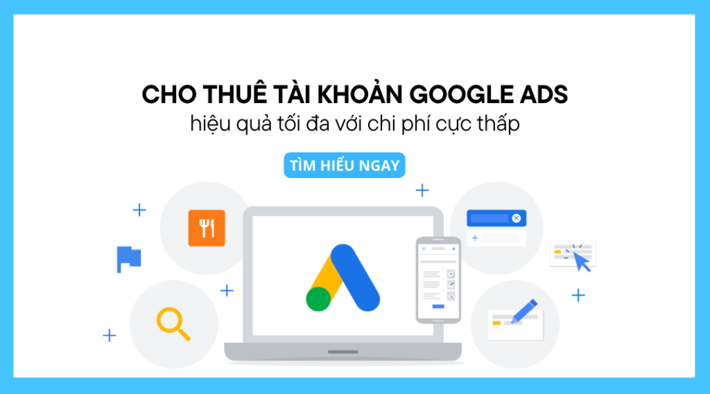 cho thuê tài khoản google ads