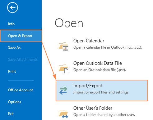 outlook 2013 backup