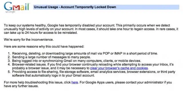 gmail limit send