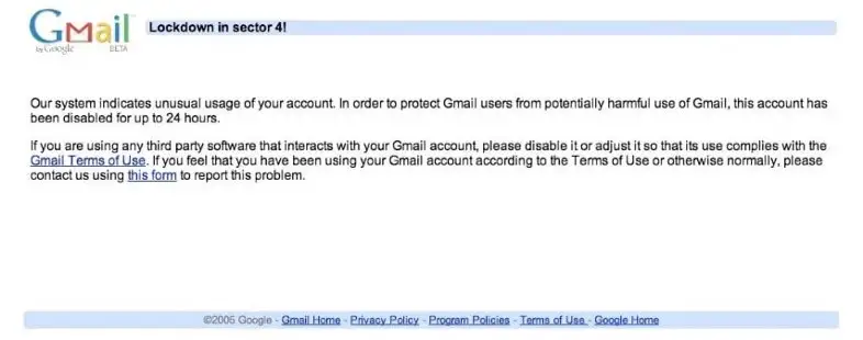 gmail limit