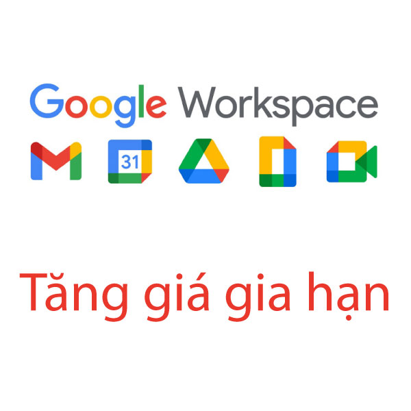 Google workspace tăng giá