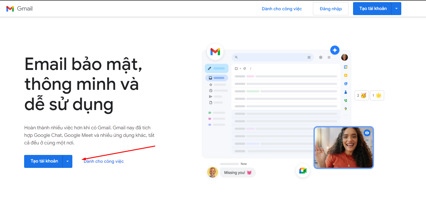 Hướng dẫn tạo gmail cá nhân