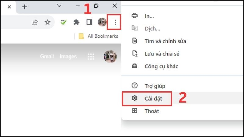 Lưu mật khẩu Gmail trên máy tính cố định