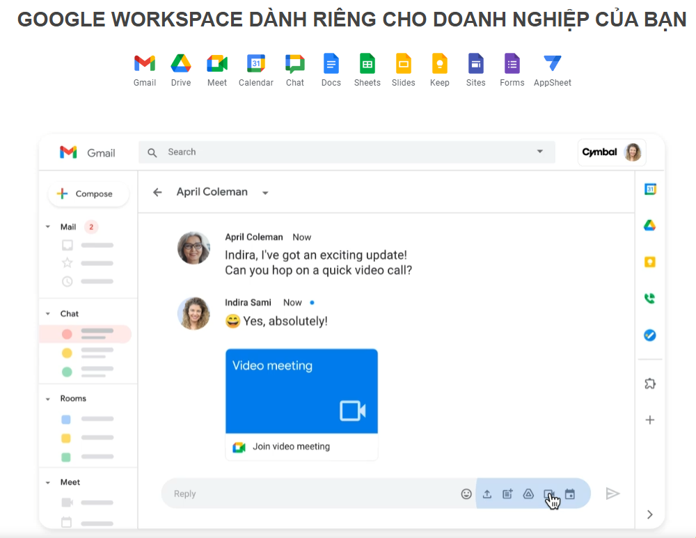 Mua google workspace bản quyền