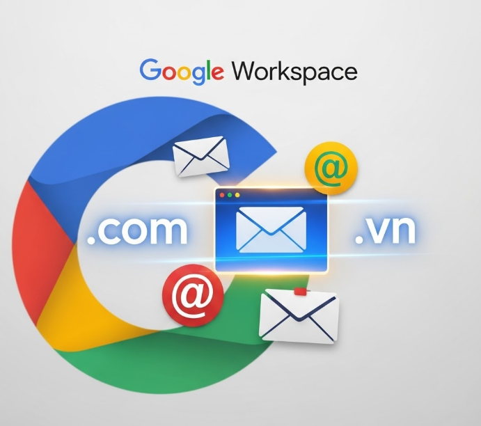 Tạo email đuôi vn com không phải đuôi gmail